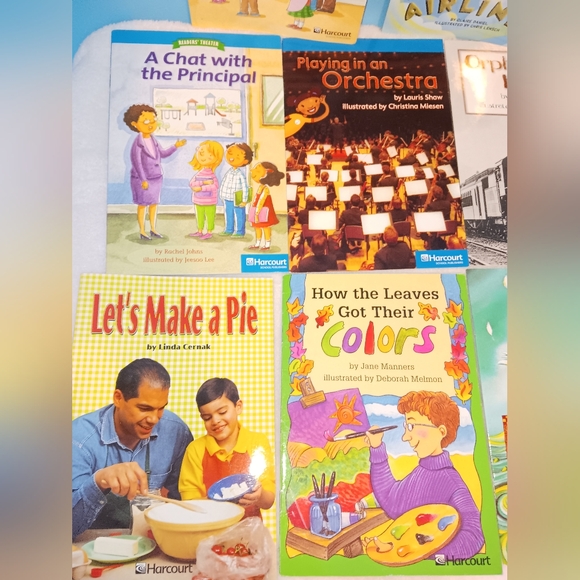 Harcourt Second Grade Reading Book Lot Of 10 - Picture 7 of 9